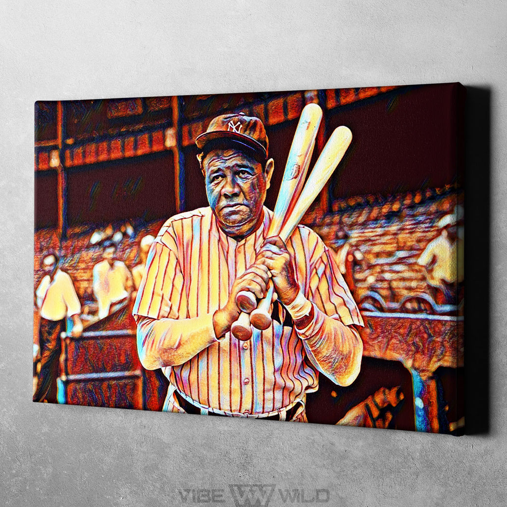 Babe Ruth Canvas Print / Canvas Art by National Baseball Hall Of Fame  Library - MLB Photo Store
