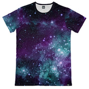 Amethyst Nights Men's All Over Print Galaxy Tee Front