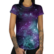 Amethyst Nights Women's Tee Front Vibe Wild