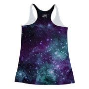 Amethyst Nights Womens Racerback Tank Vibe Wild Back