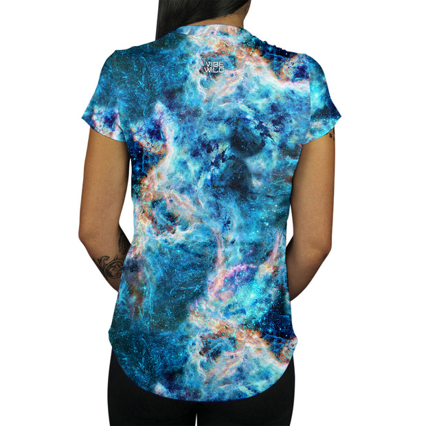 Aquaverse Women's Tee Back Vibe Wild