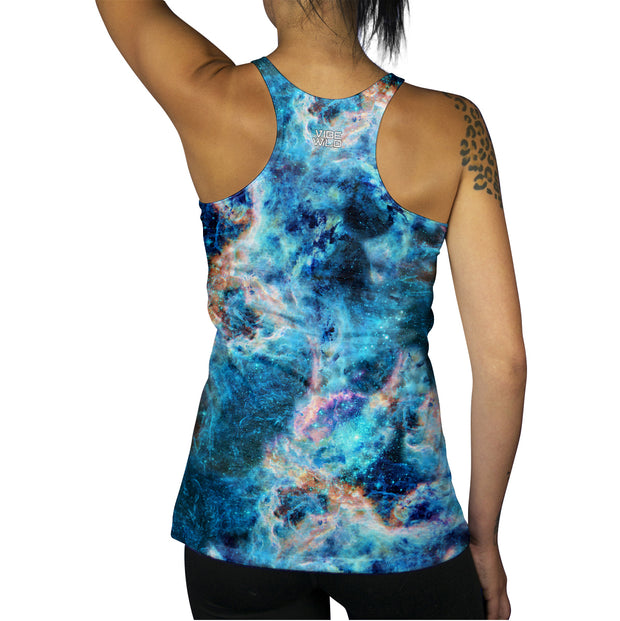 Aquaverse Racerback Tank Top Back body