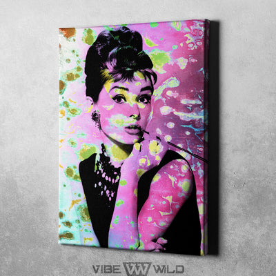 Audrey Hepburn Canvas Painting