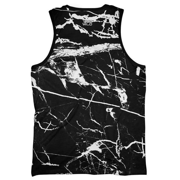 Black-Marble-Men's-Tank-Top-back