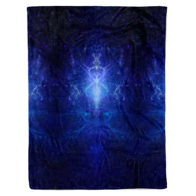 Blue Voltage Fleece Blanket 60x80