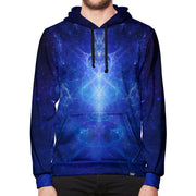 Blue Voltage Pullover Hoodie Front Vibe Wild