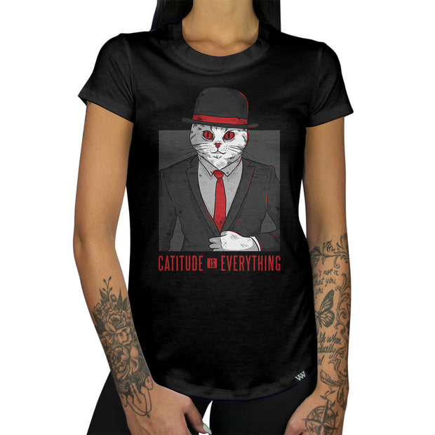 Catitude Is Everything Women's Shirt