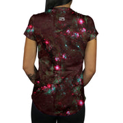 Cinnamon Stars Women's Tee Red Stars Shirt Back