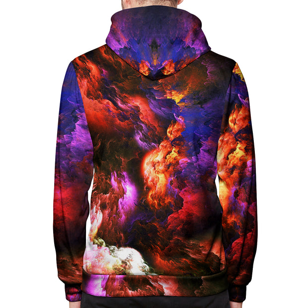 Vibe Wild Cloud Bomb Pullover Hoodie Back