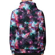 Cloud Field Galaxy Pullover Hoodie Back