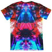 Color Splash Men's Tee Back Vibe Wild