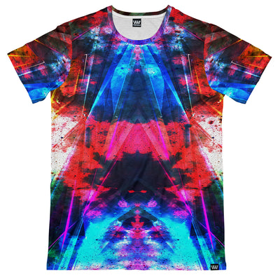 Color Splash Men's Tee Front Vibe Wild