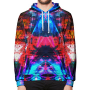 Color Splash Pullover Hoodie Front Vibe Wild