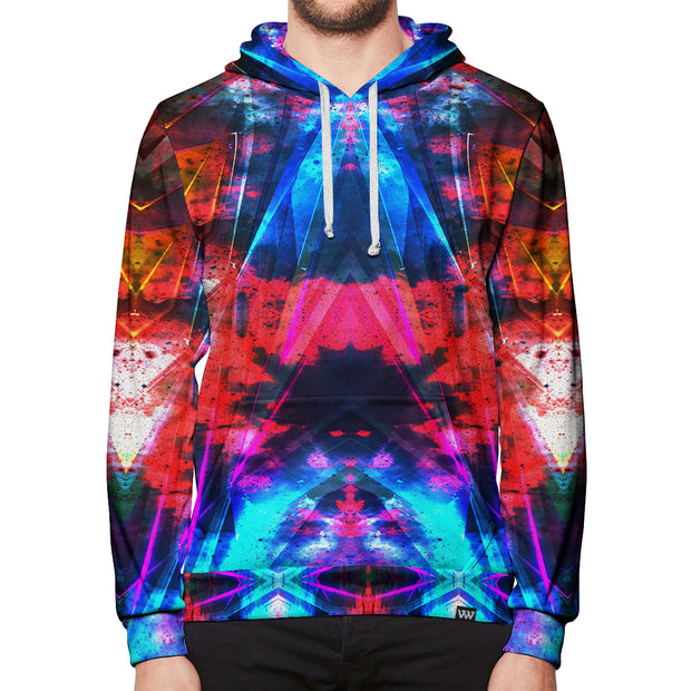 Color Splash Pullover Hoodie Front Vibe Wild