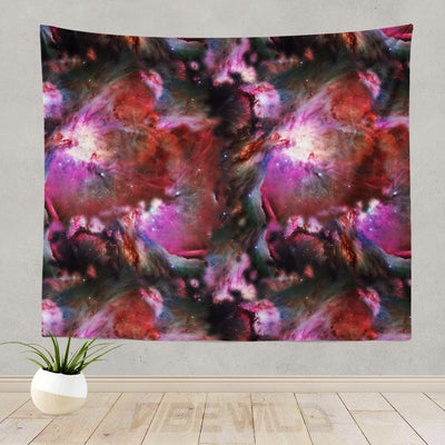 Cosmic Vibes Nebula Tapestry Wall Art Decor