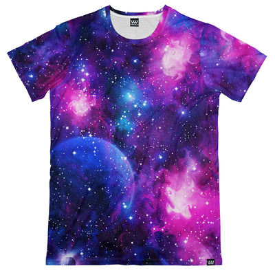 Cotton Candy Galaxy Men's Tee Front