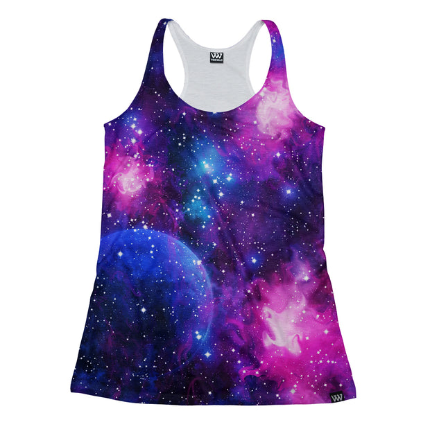 Cotton Candy Galaxy Racerback Tank