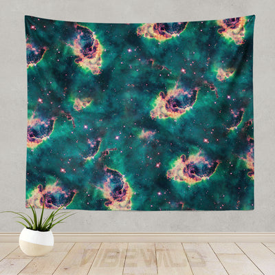 Emerald Skys Tapestry Wall Art Decor Vibe Wild