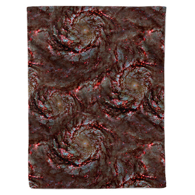 Vibe Wild Fiery Hurricane Fleece Blanket 60x80