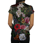 Flower Skull Women's Tee Back