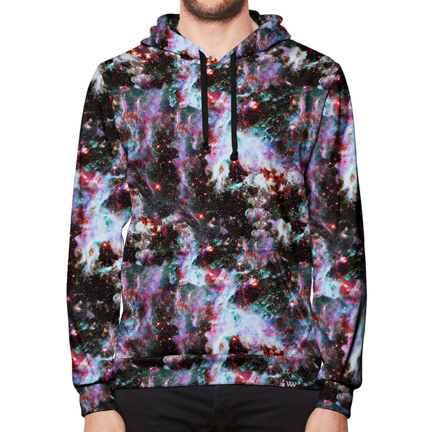 Galaxy Smoke Pullover Hoodie Front