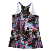 Galaxy Smoke Racerback Tank back