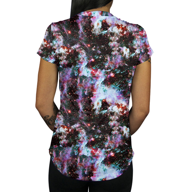 Galaxy Smoke Women's Tee Back