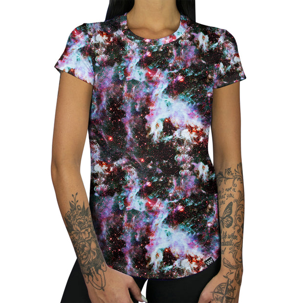 Galaxy Smoke Women's Tee Front