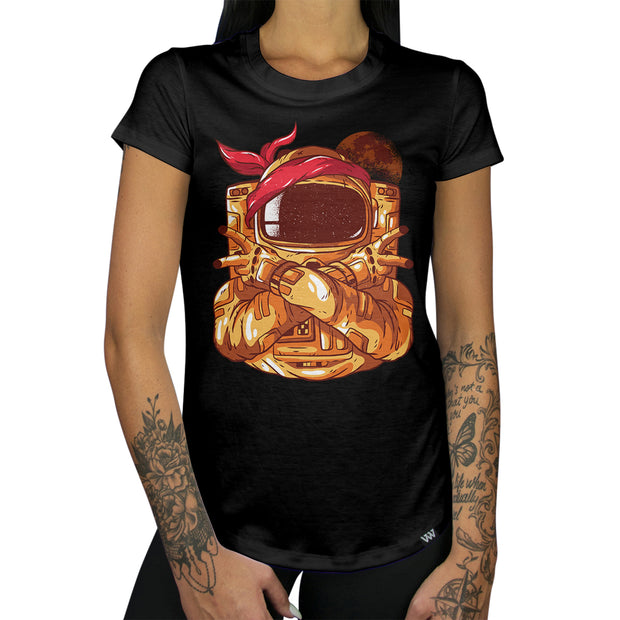 Gangsta Astronaut Women's Shirt