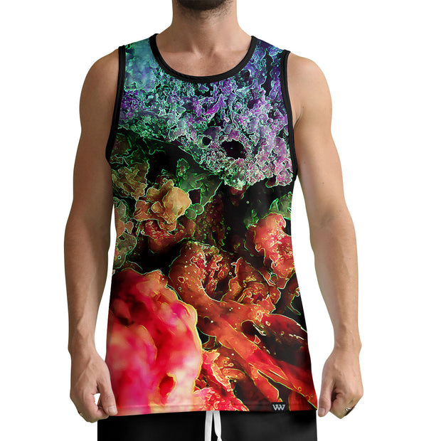 Vibe-Wild-Geodus-Trippy-Men's-Tank-Top