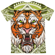 Heroic Tiger Men's Tee Back