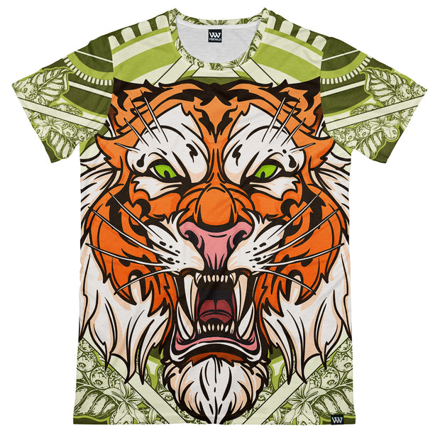 Vibe Wild Heroic Tiger Men's Tee Front