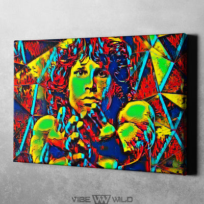 Jim Morrison Canvas Painting