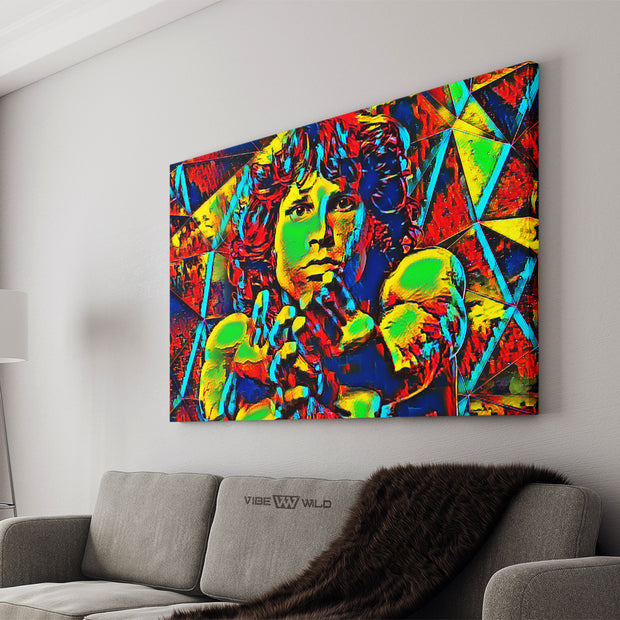 Jim Morrison Painting Art Canvas