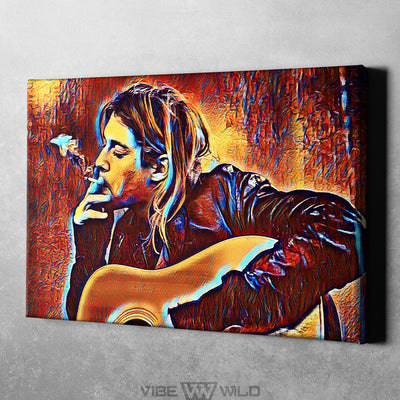 Kurt Cobain Canvas Art