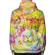 Leopard Dreams Pullover Hoodie Back