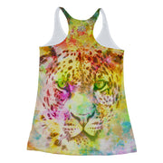 Leopard Dreams Racerback Tank back