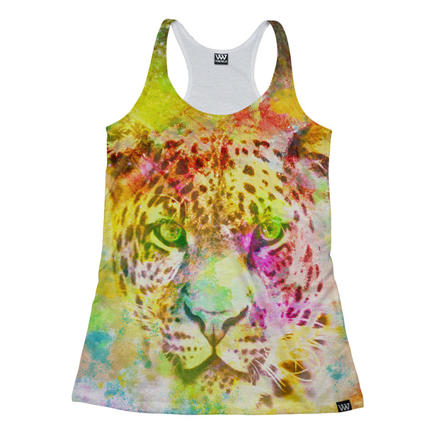 Leopard Dreams Racerback Tank