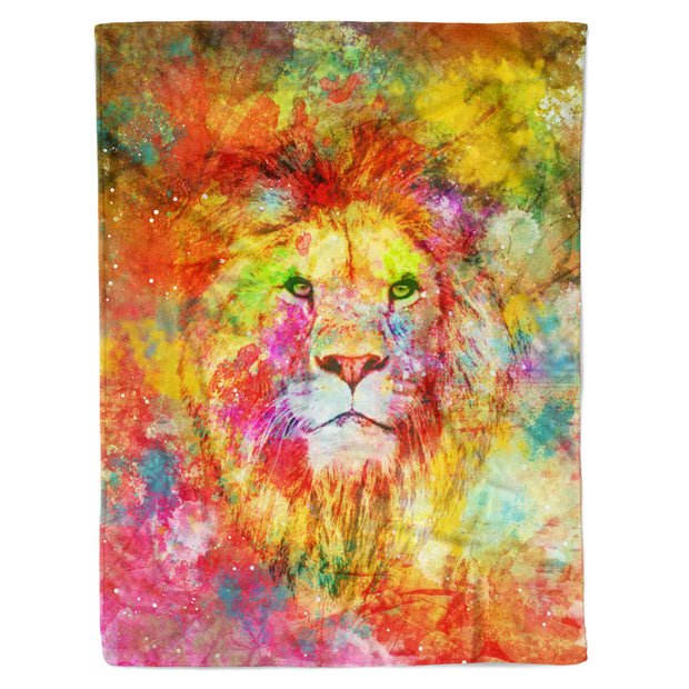 Lion Dreams Fleece Blanket 60x80