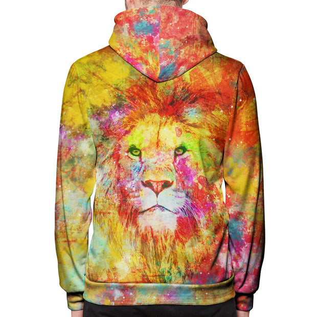 Lion Dreams Pullover Hoodie Back