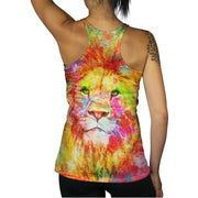 Lion Dreams Racerback Tank back body