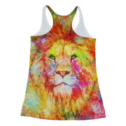 Lion Dreams Racerback Tank back