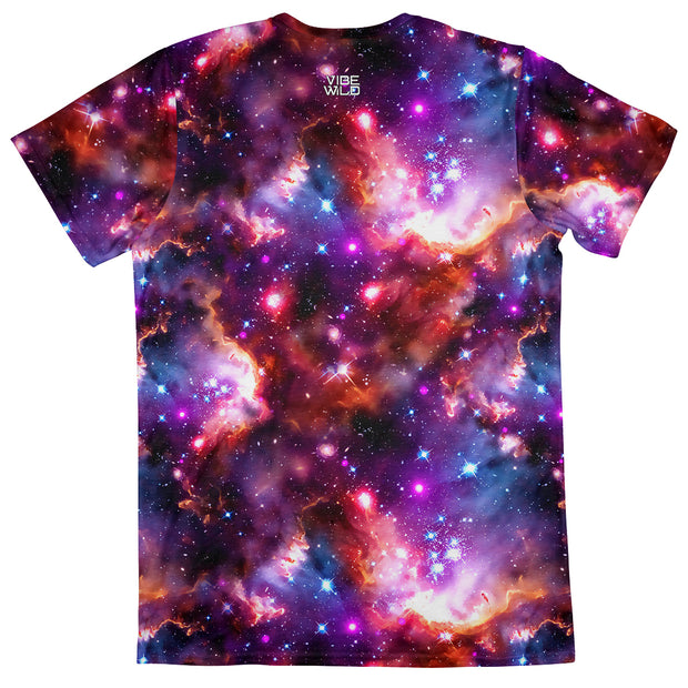 Marble Galaxy Men's Nebula Tee Back