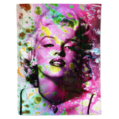 Marilyn Monroe Blanket Painting Artwork 