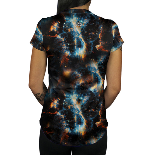 Vibe Wild Midnight Blast Women's Tee Back