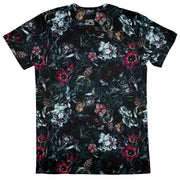 Midnight Garden Men's Tee Back Vibe Wild