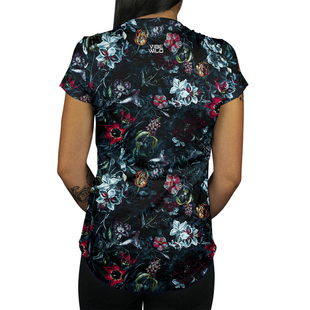 Midnight Garden Women's Tee Back