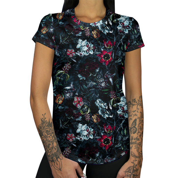 Midnight Garden Women's Tee Front