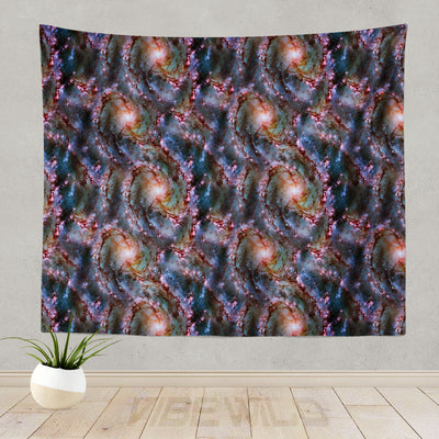 Nebula Swirl Tapestry Wall Art Decor