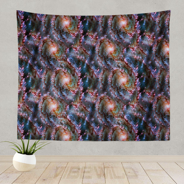 Nebula Swirl Tapestry Wall Art Decor